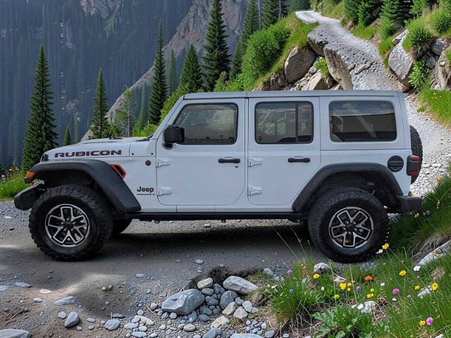 Used 2025 Jeep Wrangler Unlimited Rubicon w/ Convenience Group AWD/4WD image 3
