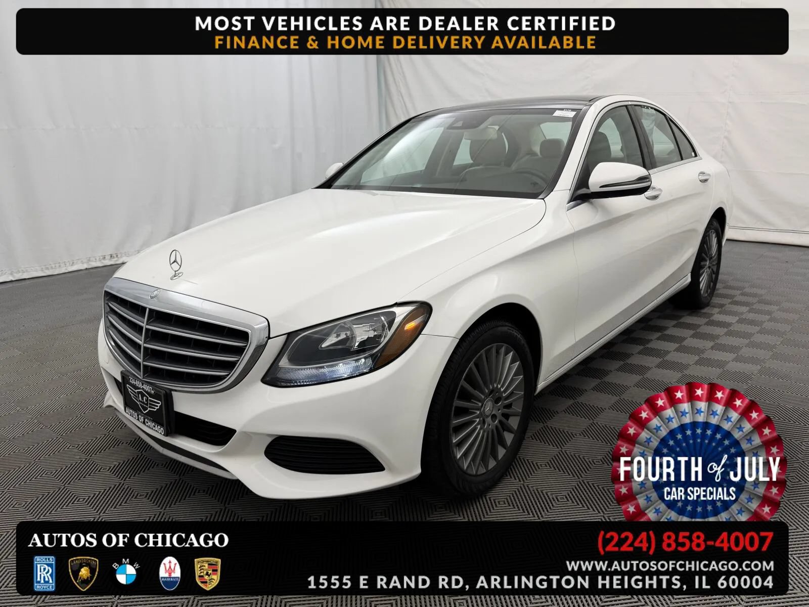 Used 2017 Mercedes-Benz C 300 4MATIC Sedan image 1