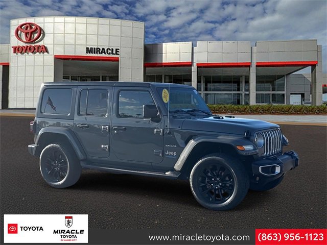 Used 2021 Jeep Wrangler Unlimited Sahara w/ Cold Weather Group image 1