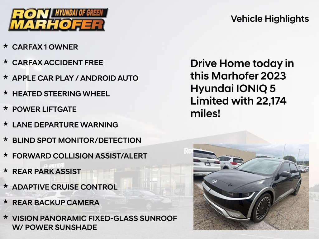 Certified 2023 Hyundai Ioniq 5 Limited AWD/4WD image 16