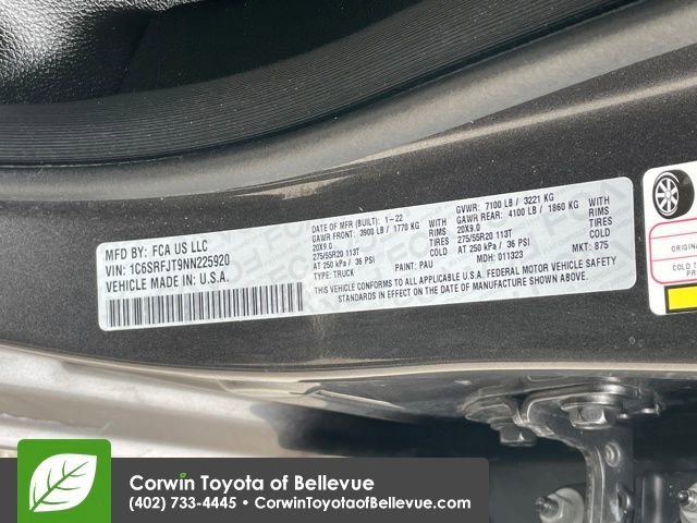 Used 2022 RAM 1500 Laramie image 10