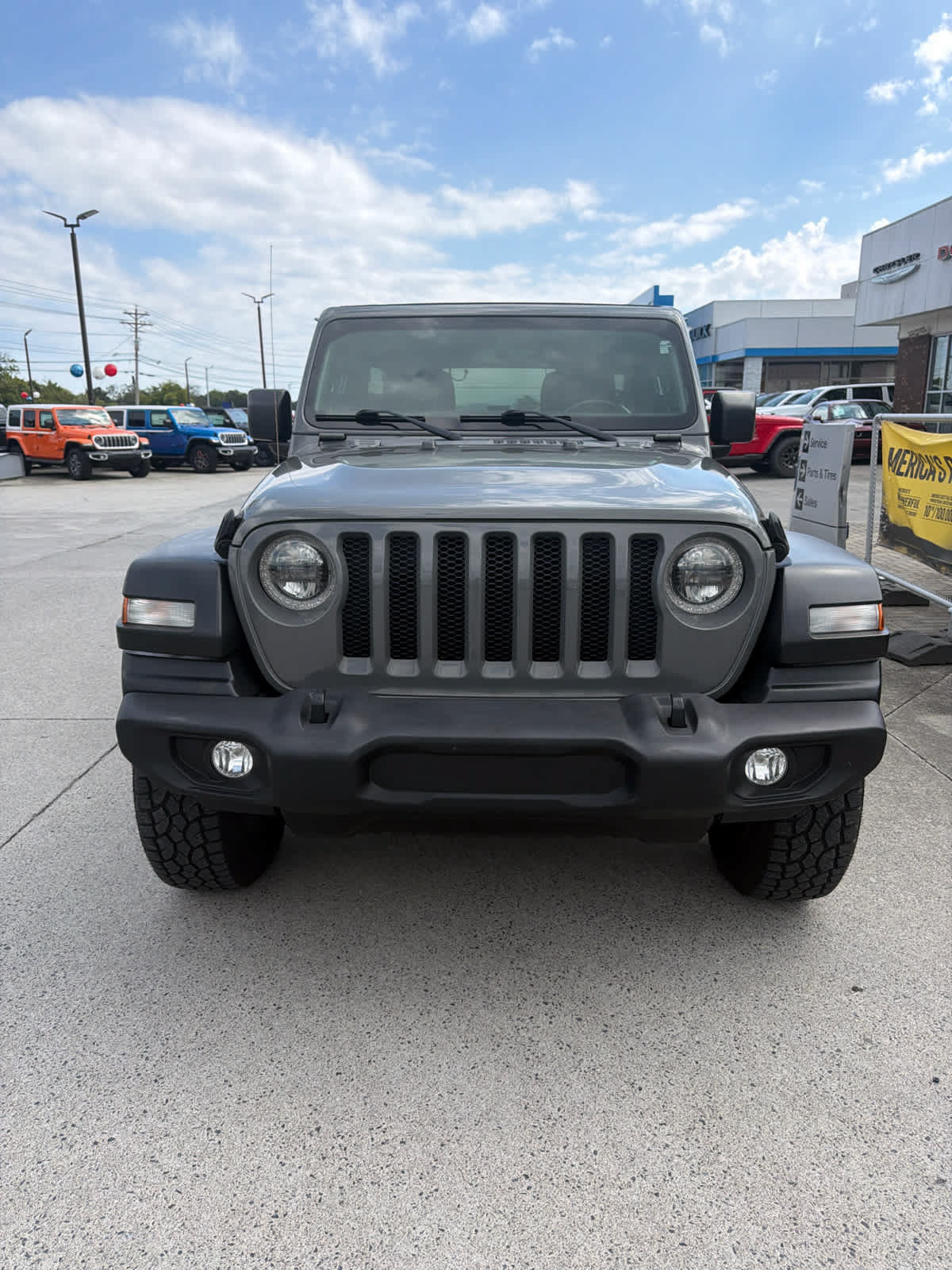 Used 2021 Jeep Wrangler Unlimited Sport w/ Sun And Sound Package AWD/4WD image 3