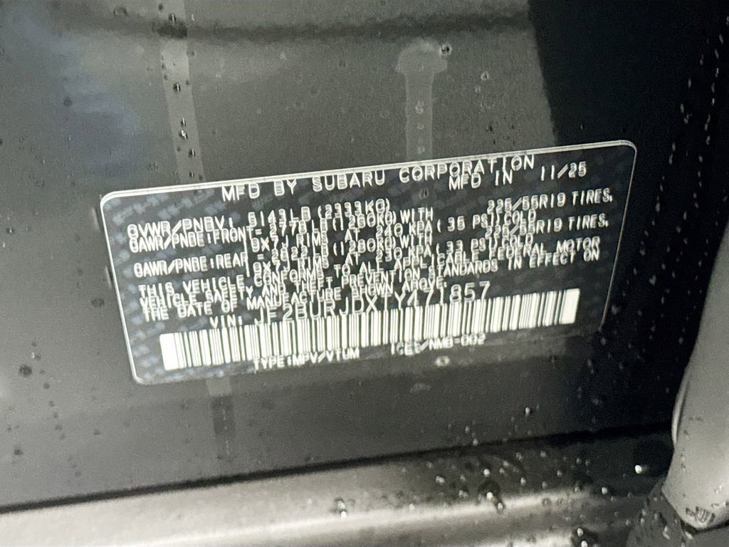 New 2026 Subaru Outback Touring XT image 33