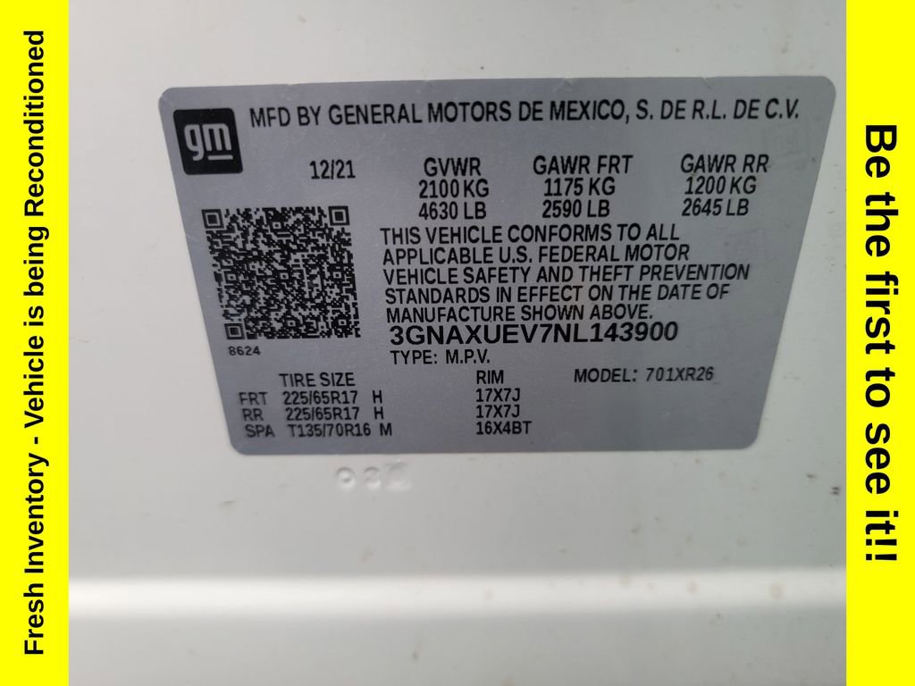 Used 2022 Chevrolet Equinox LT AWD/4WD image 29