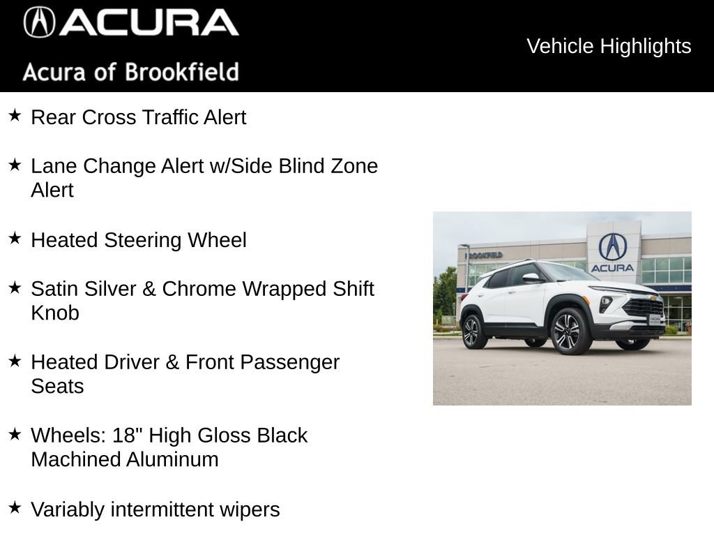 Used 2024 Chevrolet TrailBlazer LT w/ LT Cold Weather Package AWD/4WD image 16