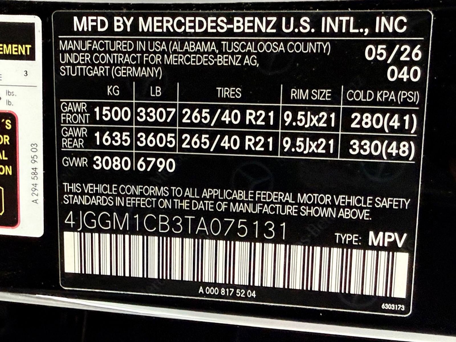 New 2026 Mercedes-Benz EQE 320 4MATIC SUV image 19