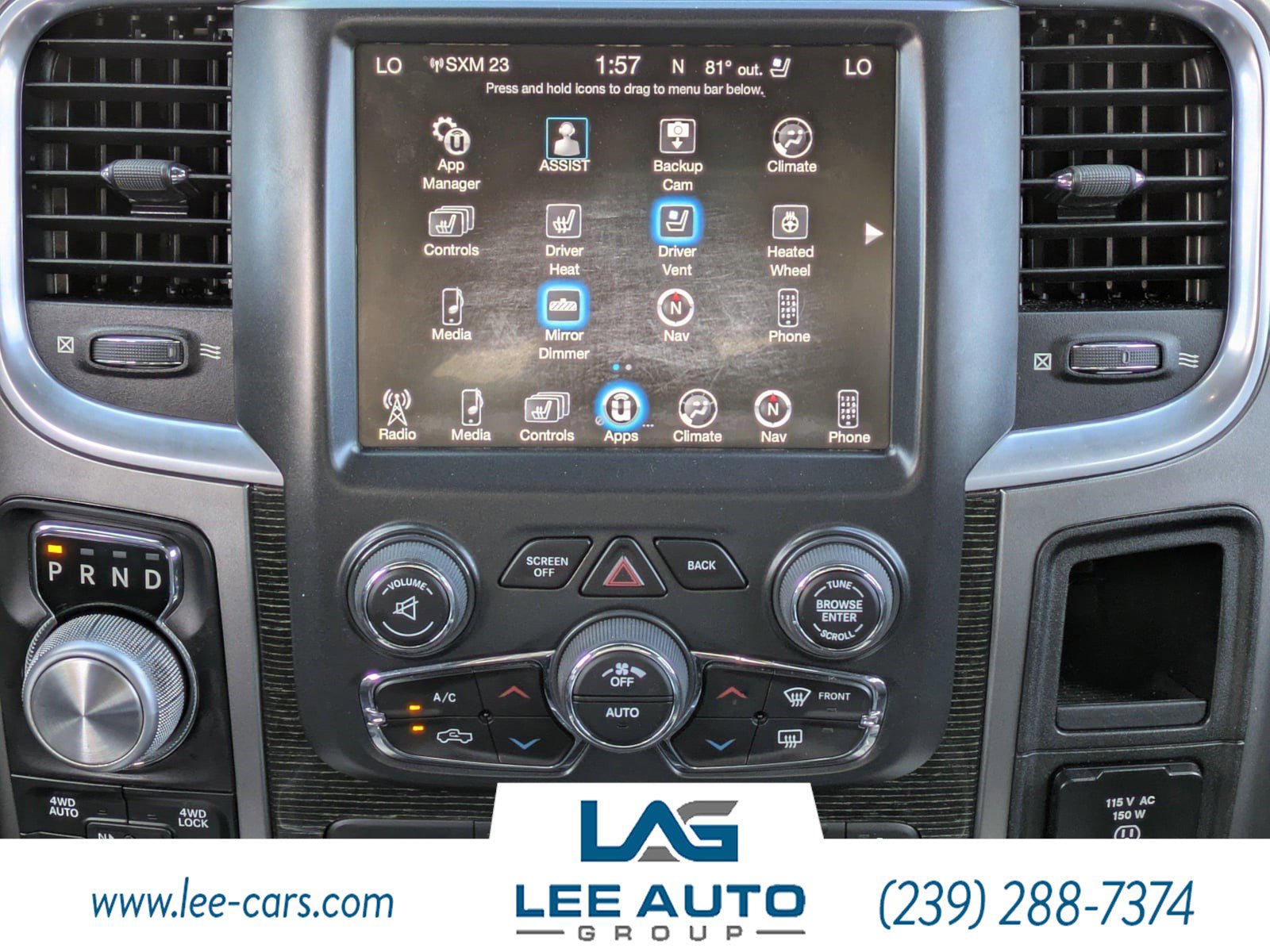 Used 2017 RAM 1500 Limited AWD/4WD image 15