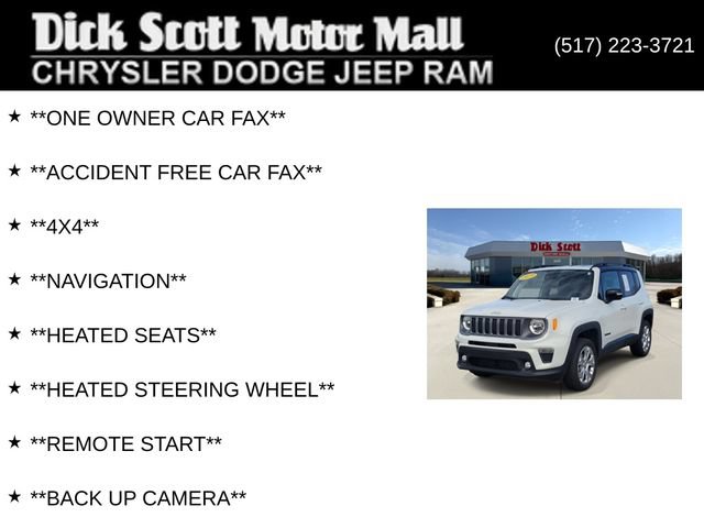 Used 2023 Jeep Renegade Limited AWD/4WD image 8