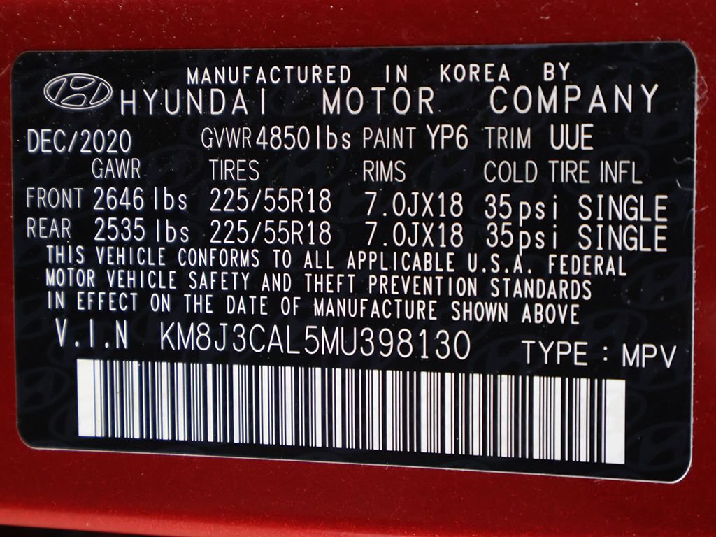 Used 2021 Hyundai Tucson SEL AWD/4WD image 42