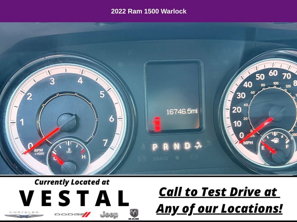 Used 2022 RAM 1500 Classic Warlock w/ Warlock Decor Package image 13