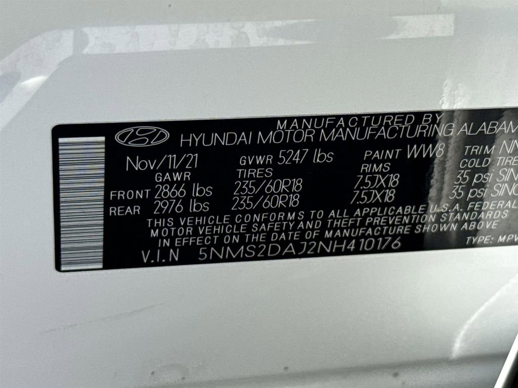 Used 2022 Hyundai Santa Fe SEL w/ Cargo Package image 31