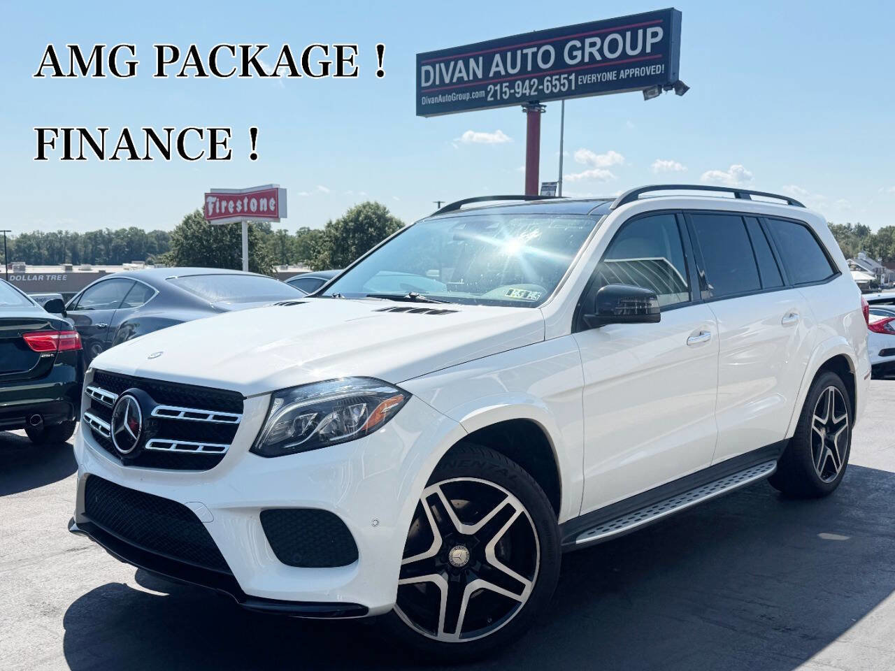 Used 2017 Mercedes-Benz GLS 550 4MATIC w/ Driver Assistance Package image 1