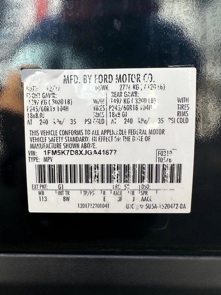 Used 2018 Ford Explorer XLT FWD image 43