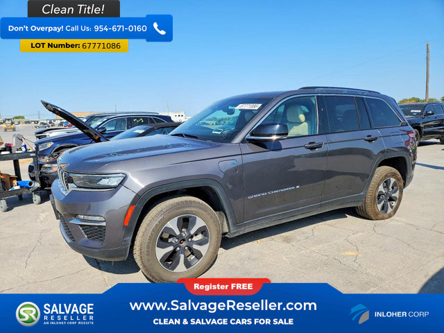 Used 2024 Jeep Grand Cherokee Limited 4xe AWD/4WD image 1