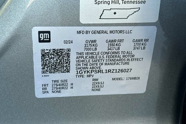 Certified 2024 Cadillac Lyriq Luxury w/ Nappa Leather Package AWD/4WD image 28