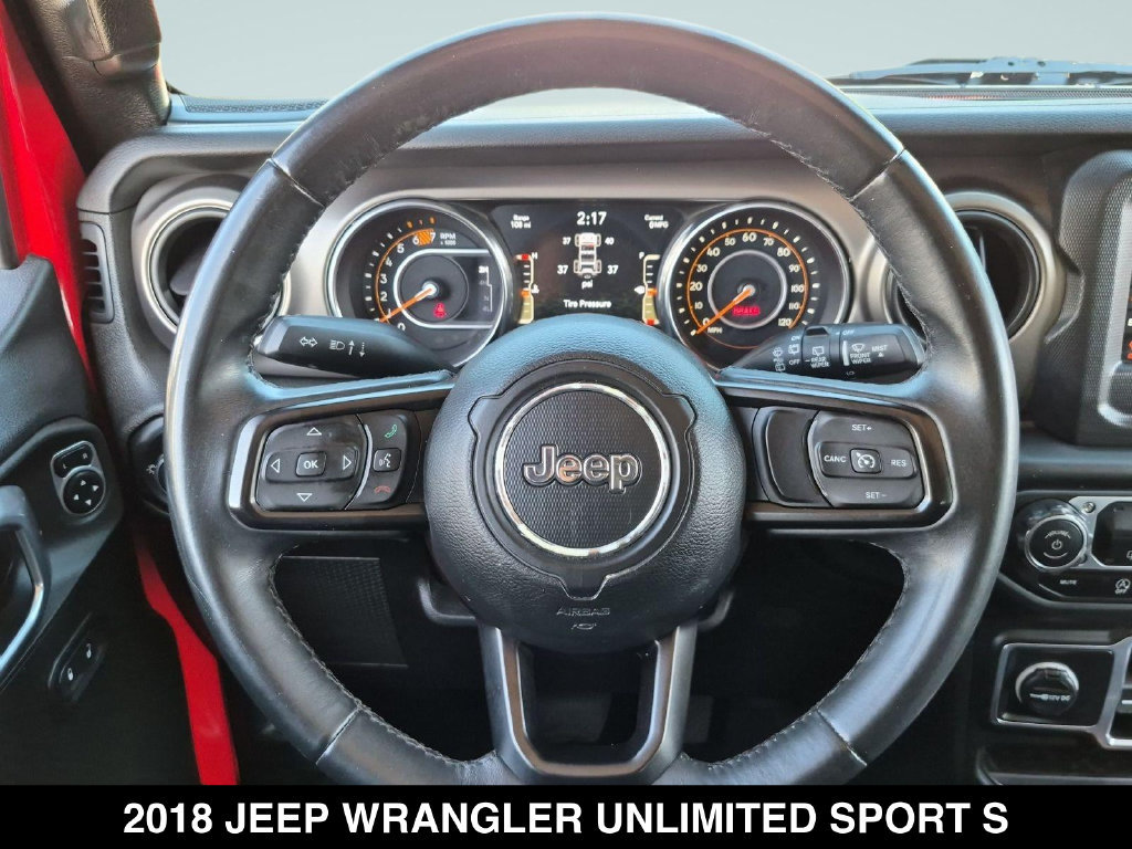 Used 2018 Jeep Wrangler Unlimited Sport S AWD/4WD image 12