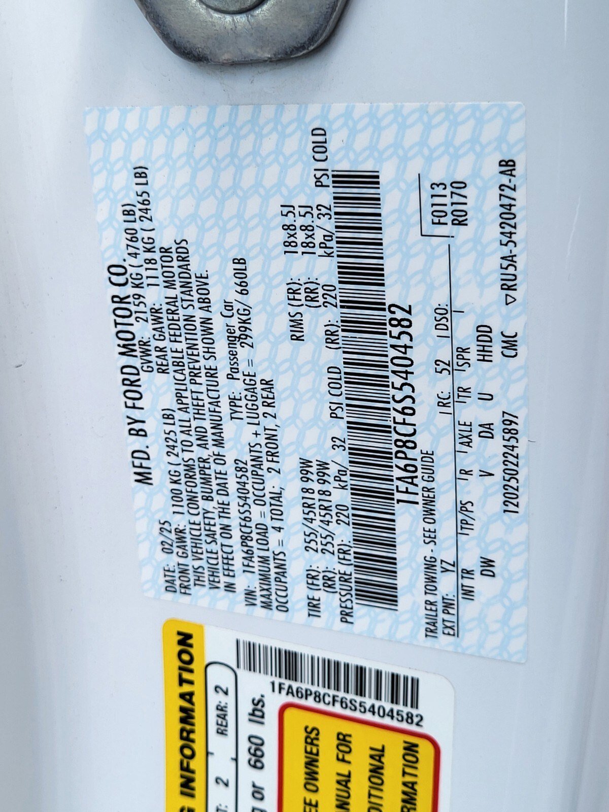 Certified 2025 Ford Mustang GT image 33