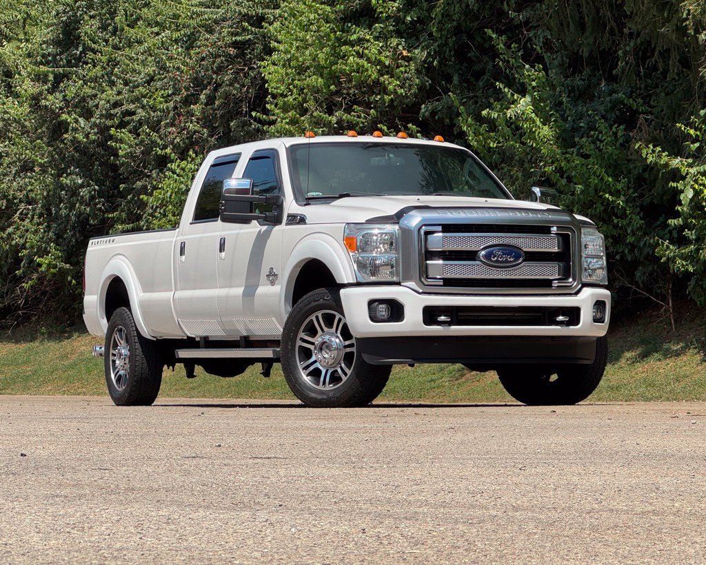 Used 2015 Ford F350 Platinum w/ Snow Plow Prep Package AWD/4WD image 2