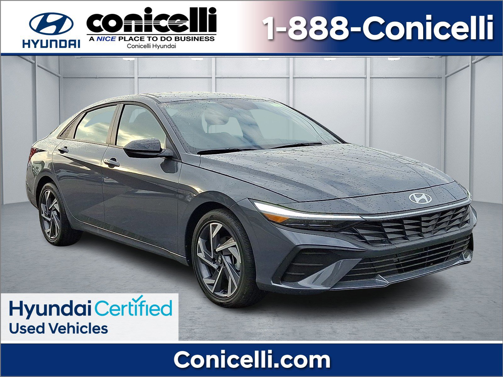 Certified 2025 Hyundai Elantra Sport FWD image 1