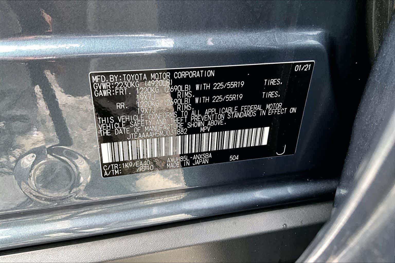 Used 2021 Toyota Venza Limited w/ Advanced Technology Package AWD/4WD image 37