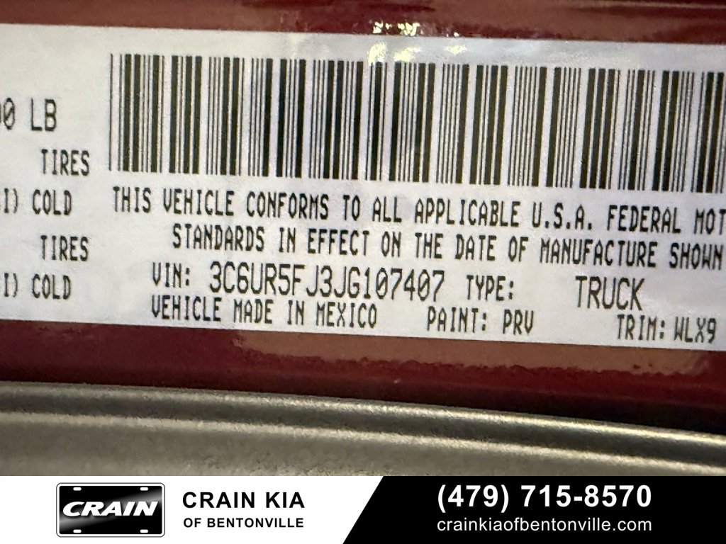 Used 2018 RAM 2500 Laramie w/ Sport Appearance Group image 35