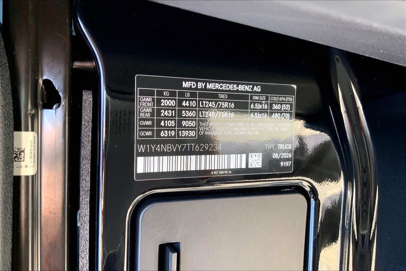New 2026 Mercedes-Benz Sprinter 2500 image 26