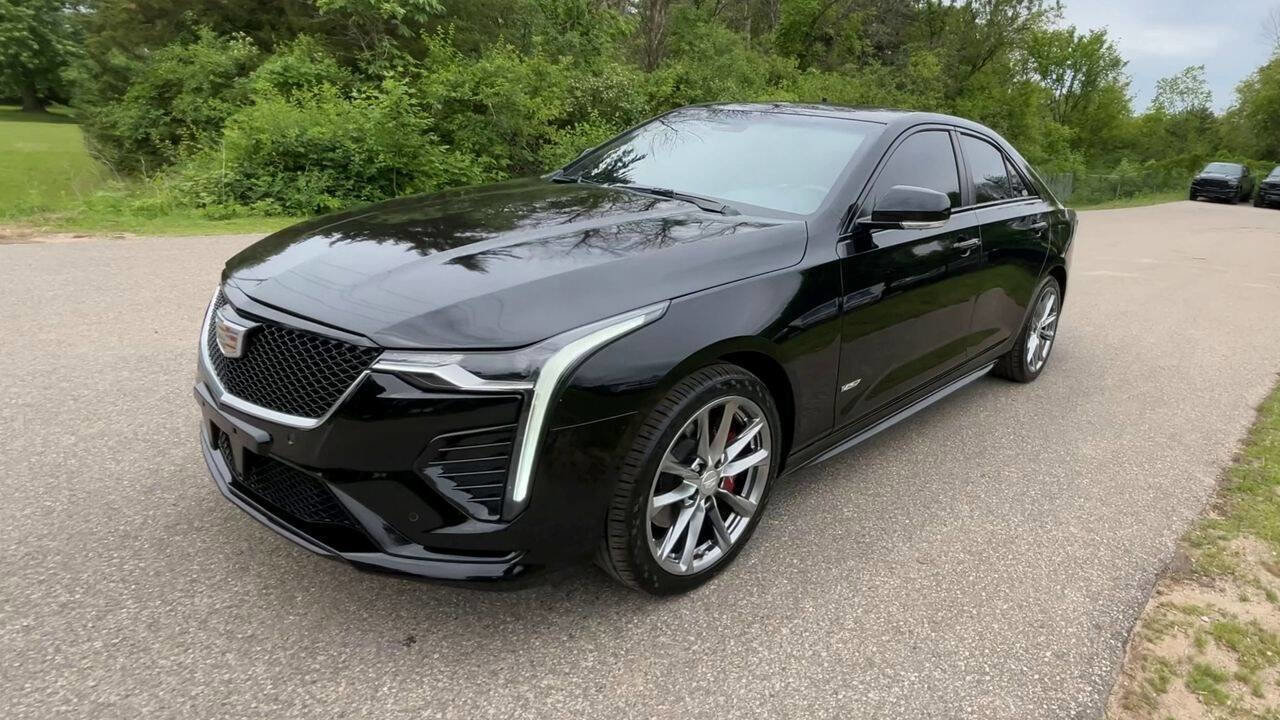 Used 2022 Cadillac CT4 V w/ Climate Package image 28