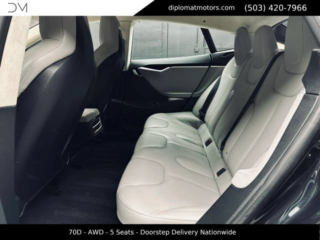 Used 2015 Tesla Model S 70D AWD/4WD image 23