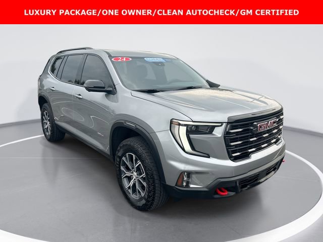 Certified 2024 GMC Acadia AT4 w/ Luxury Package