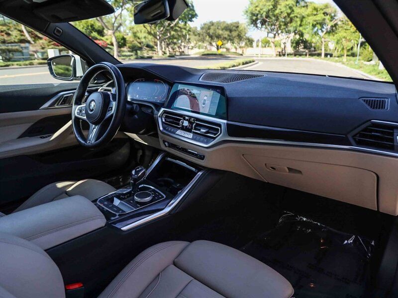 Used 2021 BMW 430i Convertible w/ M Sport Package RWD image 19