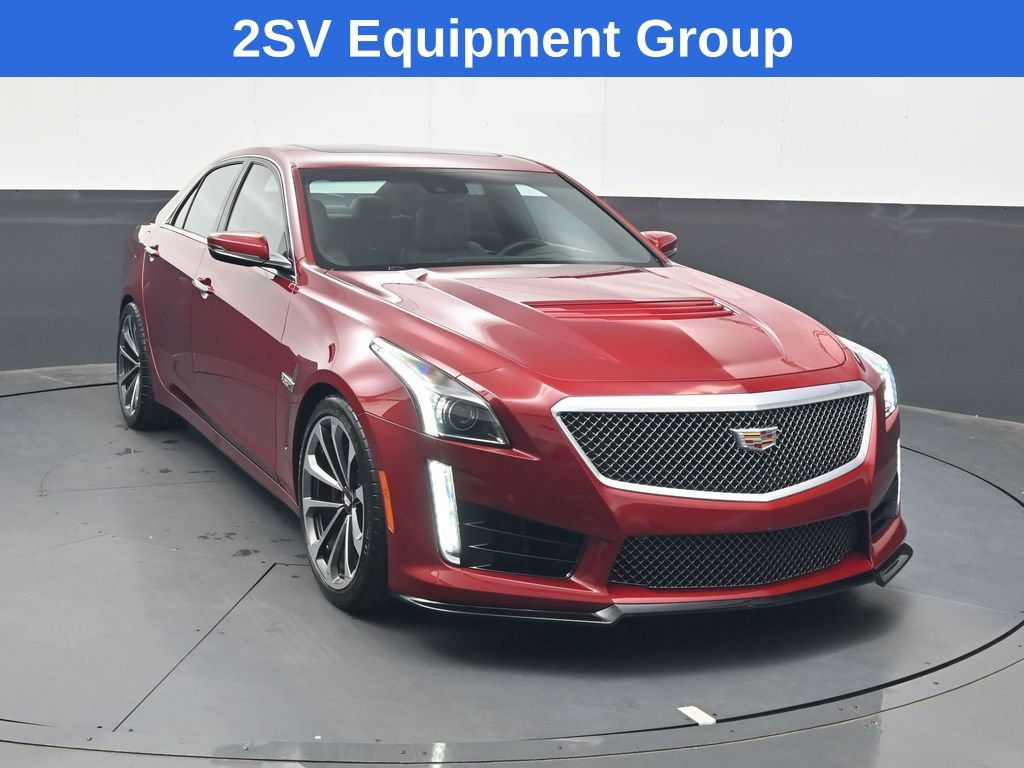 Used 2016 Cadillac CTS V w/ Luxury Package RWD image 2