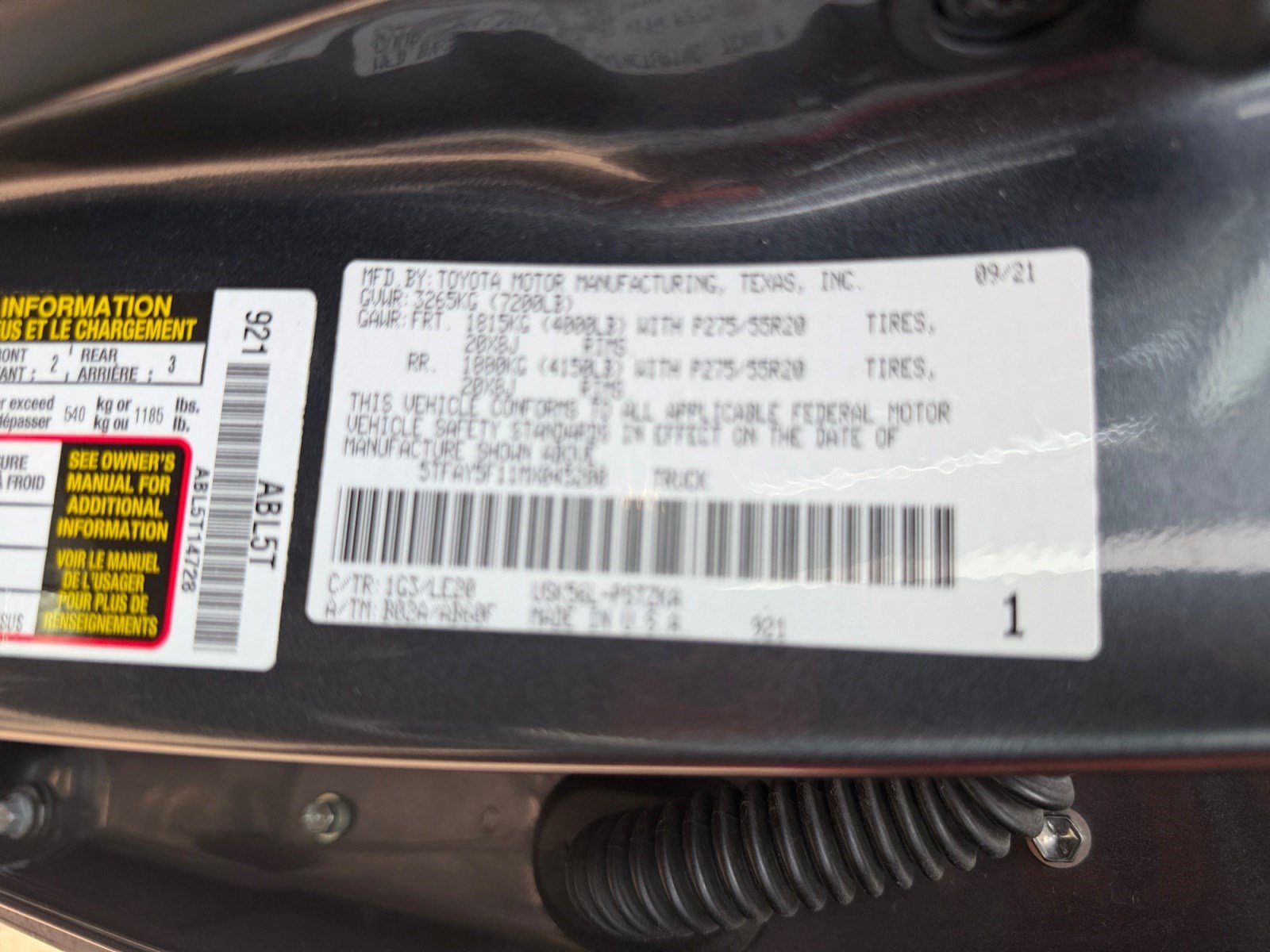 Used 2021 Toyota Tundra Platinum AWD/4WD image 25