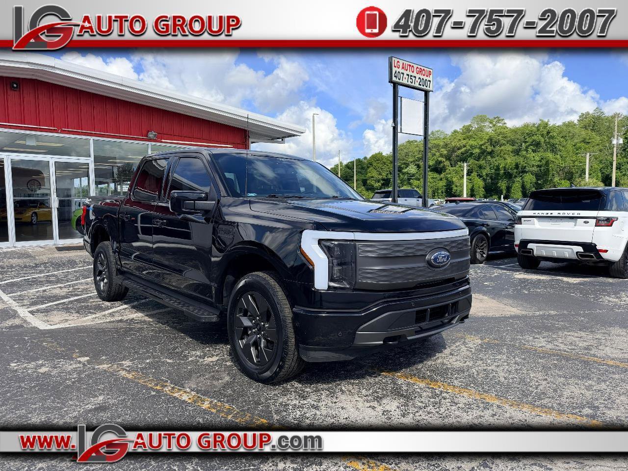 Used 2022 Ford F150 Lightning Lariat AWD/4WD image 1