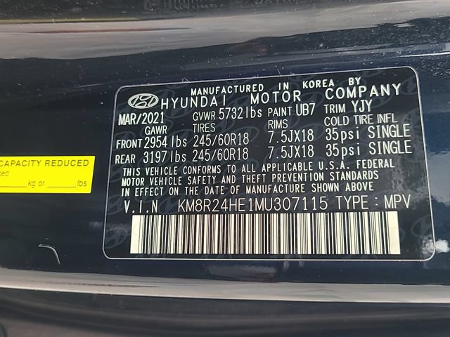 Used 2021 Hyundai Palisade SEL FWD image 34