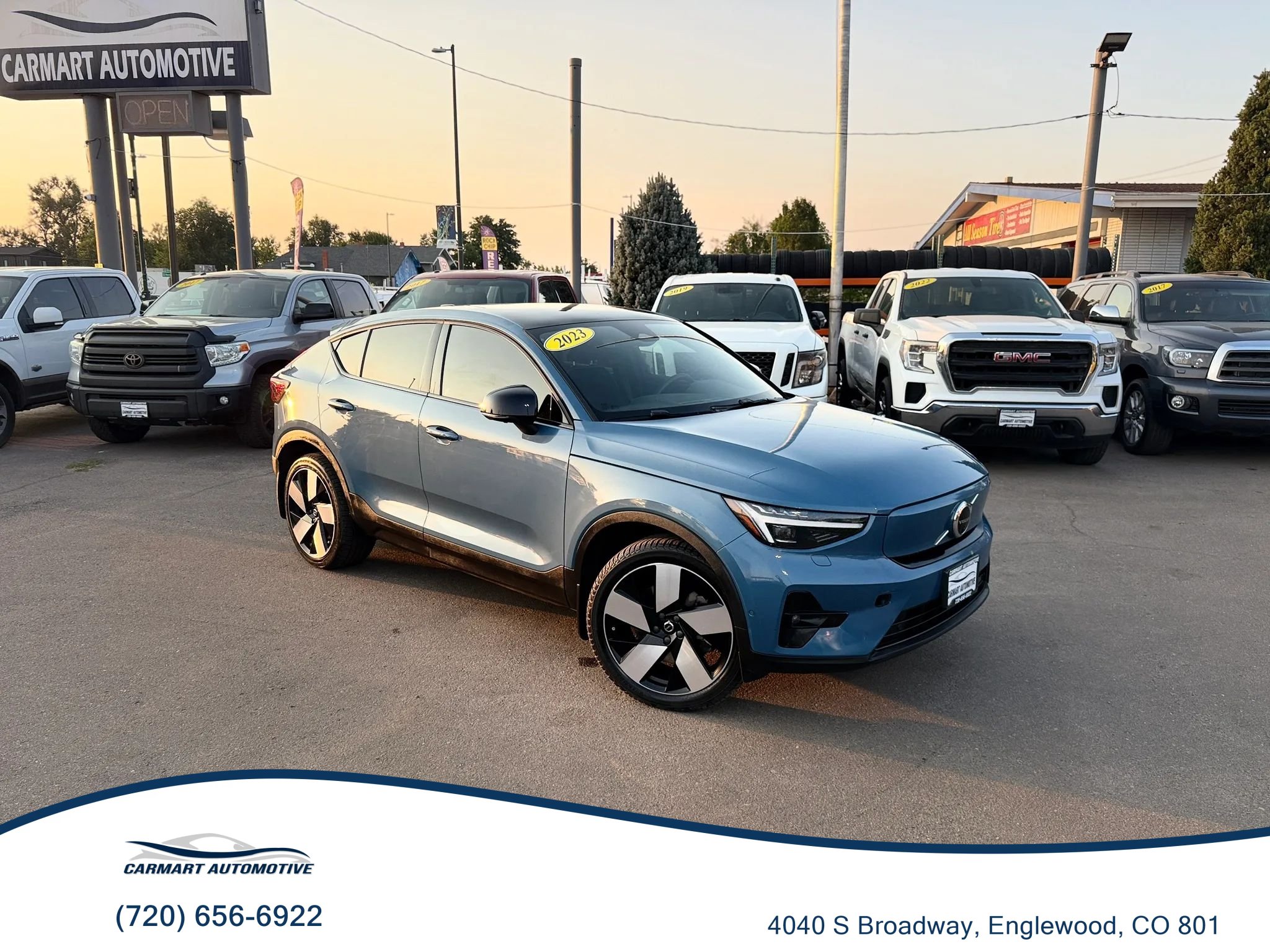 Used 2023 Volvo C40 P8 Recharge Ultimate w/ Protection Package Premier