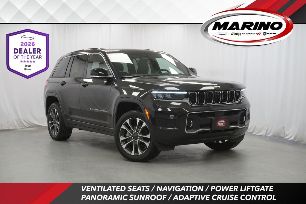 Certified 2024 Jeep Grand Cherokee Overland w/ Adv Protech Group III