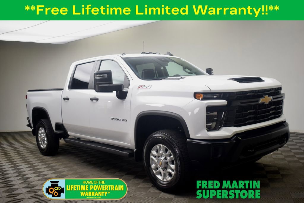 Used 2024 Chevrolet Silverado 3500 W/T w/ WT Convenience Package AWD/4WD image 1