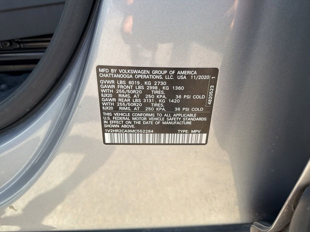 Used 2021 Volkswagen Atlas SE AWD/4WD image 41