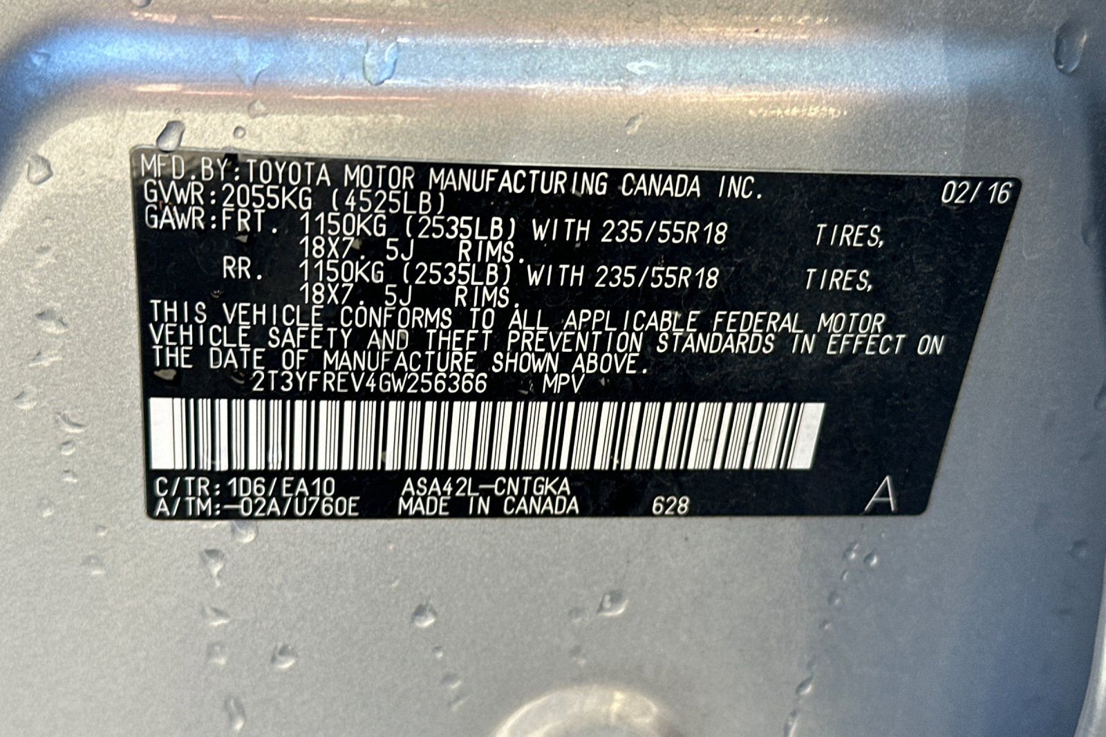 Used 2016 Toyota RAV4 Limited FWD image 25