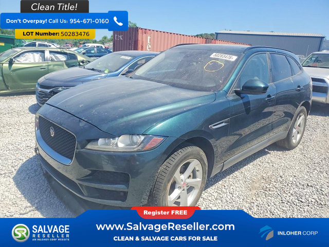 Used 2017 Jaguar F-PACE Premium AWD/4WD image 1
