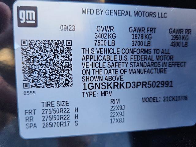 Certified 2023 Chevrolet Tahoe RST AWD/4WD image 31