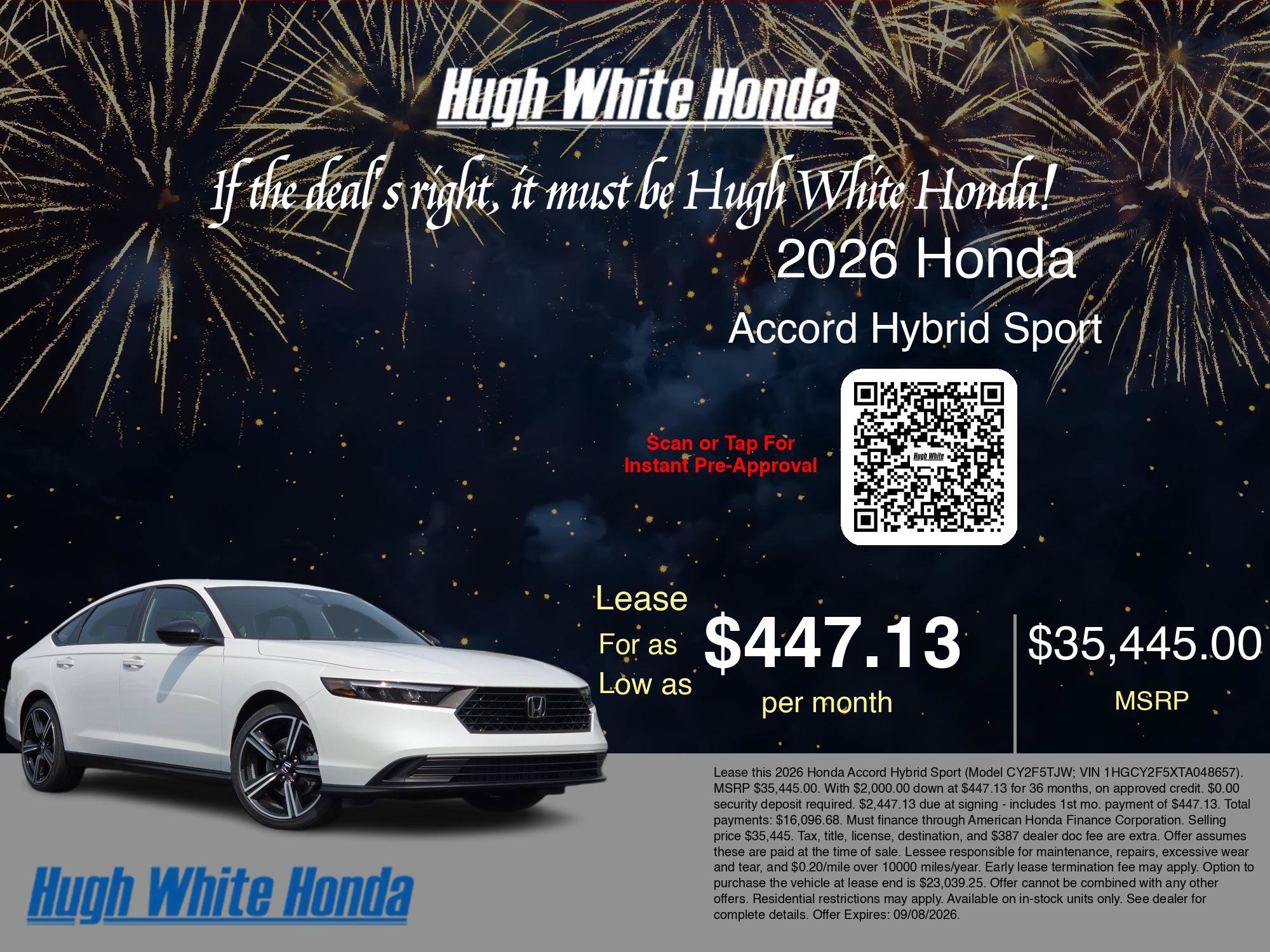 New 2026 Honda Accord Sport image 3