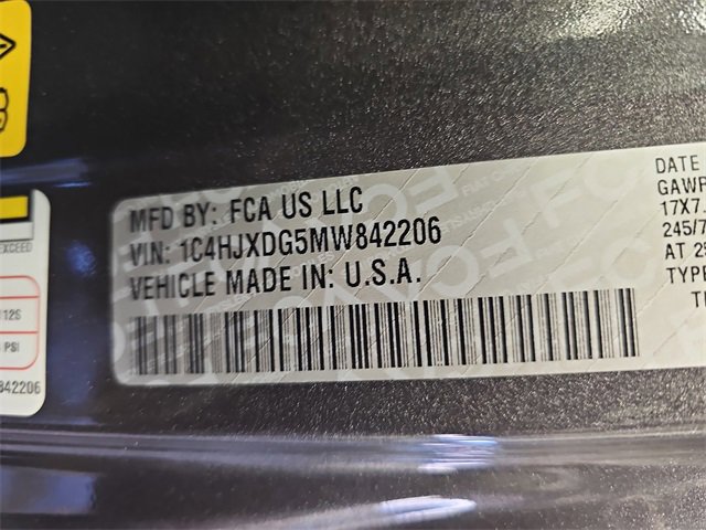 Used 2021 Jeep Wrangler Unlimited Sport image 32