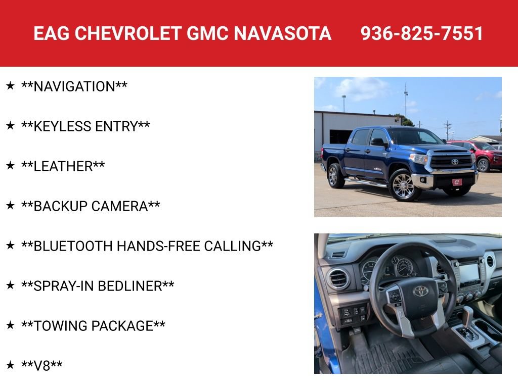 Used 2015 Toyota Tundra SR5 w/ SR5 Upgrade Package RWD image 4