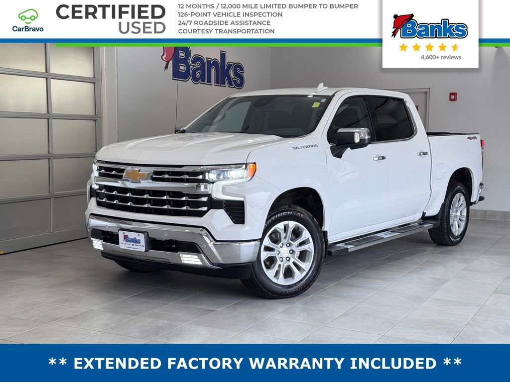 Certified 2023 Chevrolet Silverado 1500 LTZ AWD/4WD image 1