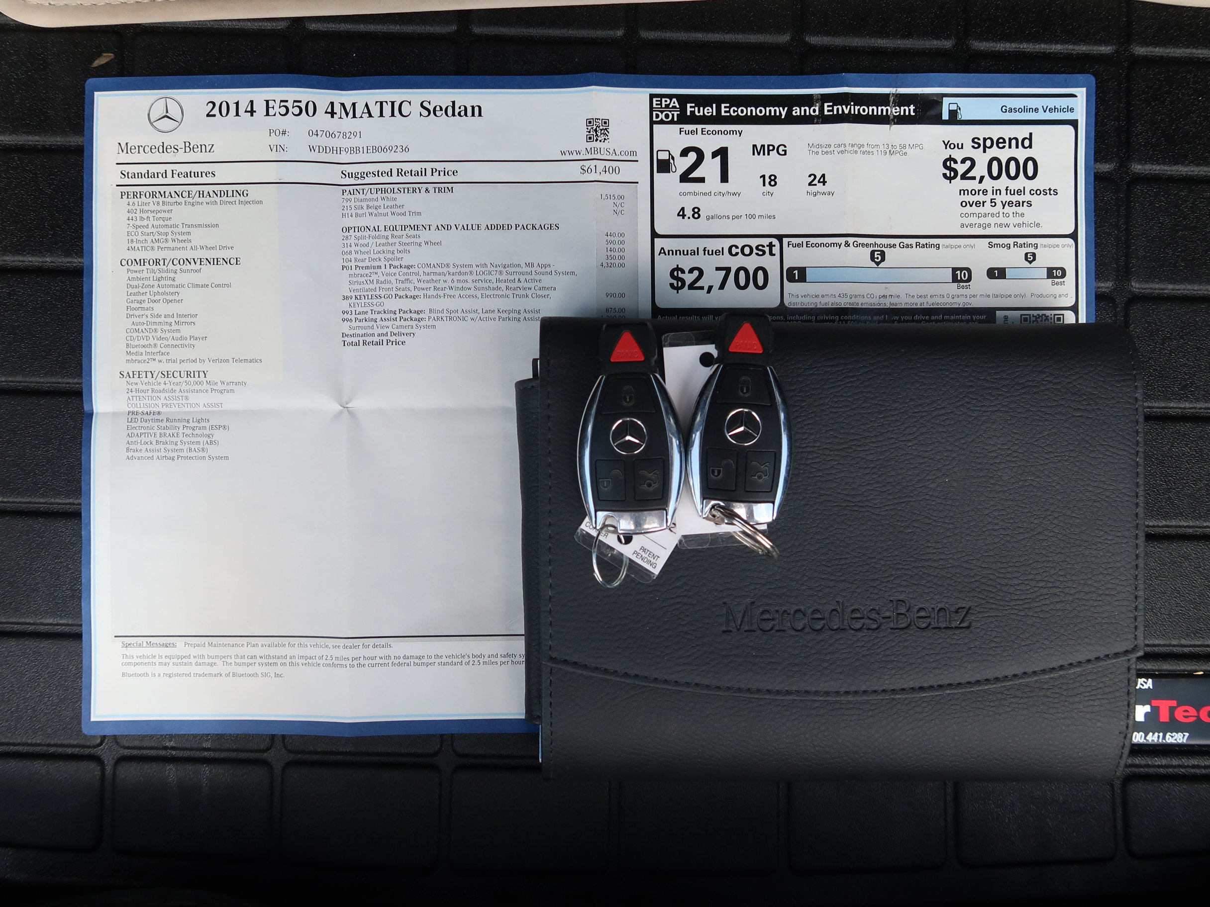 Used 2014 Mercedes-Benz E 550 4MATIC Sedan image 30