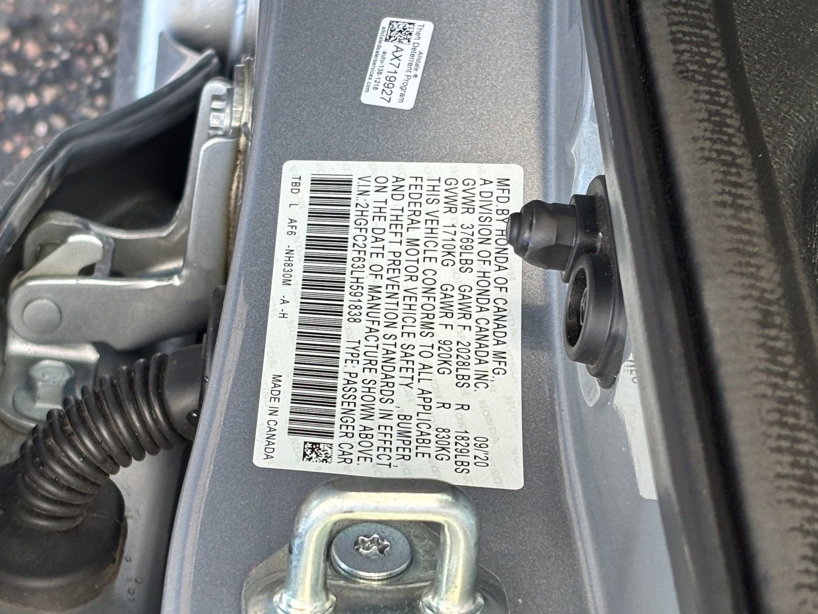 Used 2020 Honda Civic LX image 30