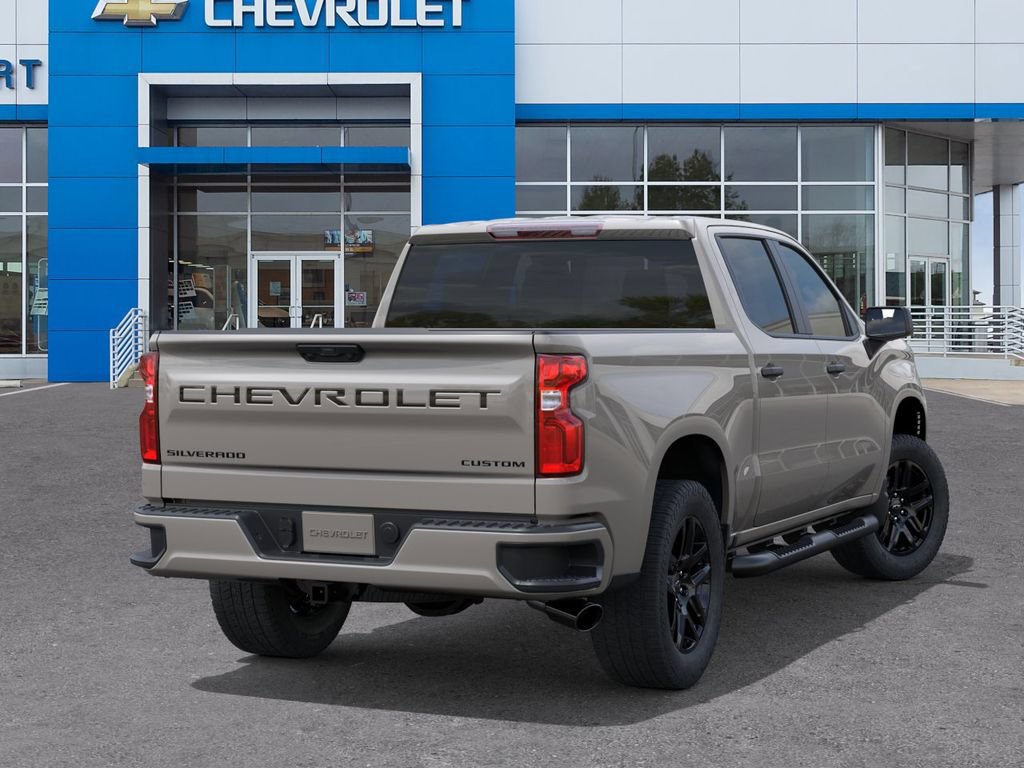New 2026 Chevrolet Silverado 1500 Custom w/ Turbomax Blackout Package RWD image 4