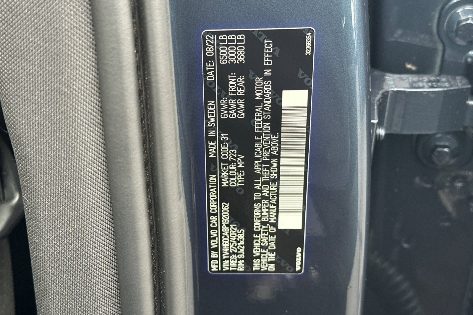 Certified 2023 Volvo XC90 T8 Ultimate image 31