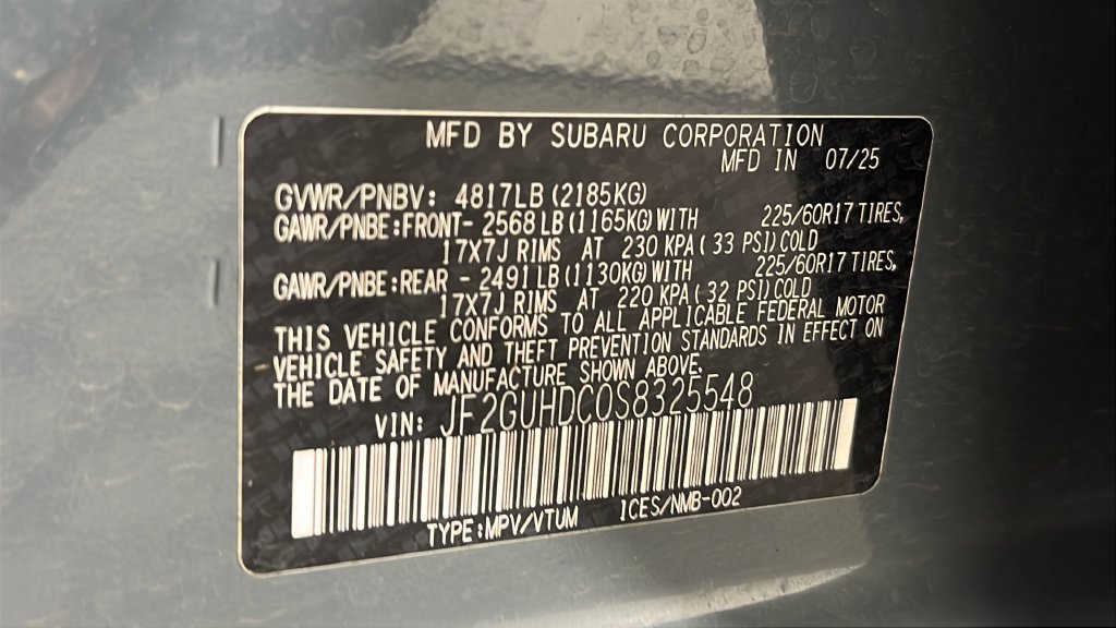 Used 2025 Subaru Crosstrek 2.5i Premium AWD/4WD image 37